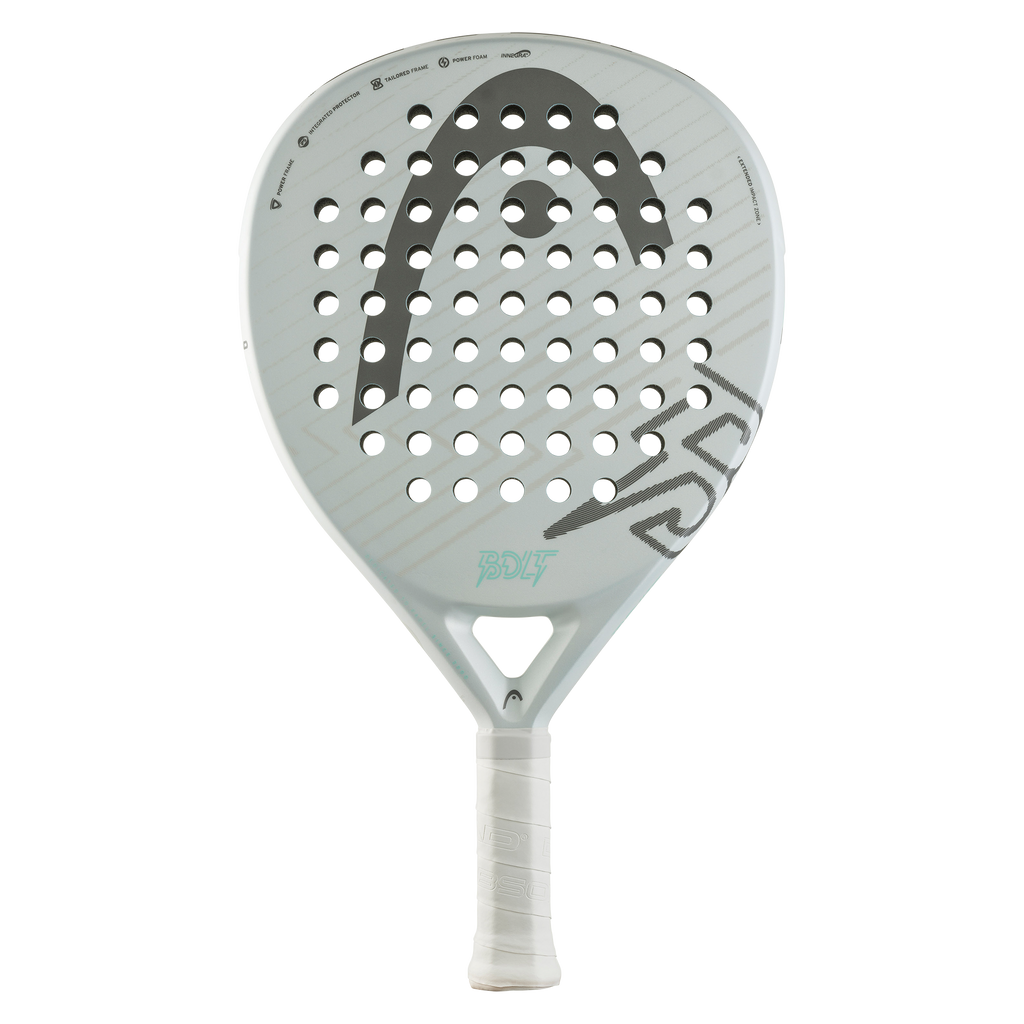 Raquette de padel Head Bolt 2026, coloris blanc