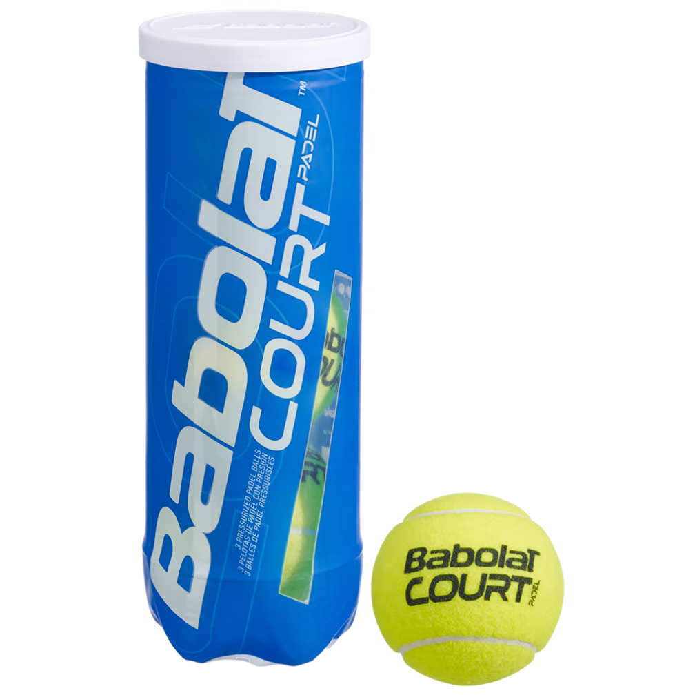 Carton de 24 tubes de balles de padel Babolat Court