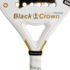 Raquette de padel Black Crown Piton White