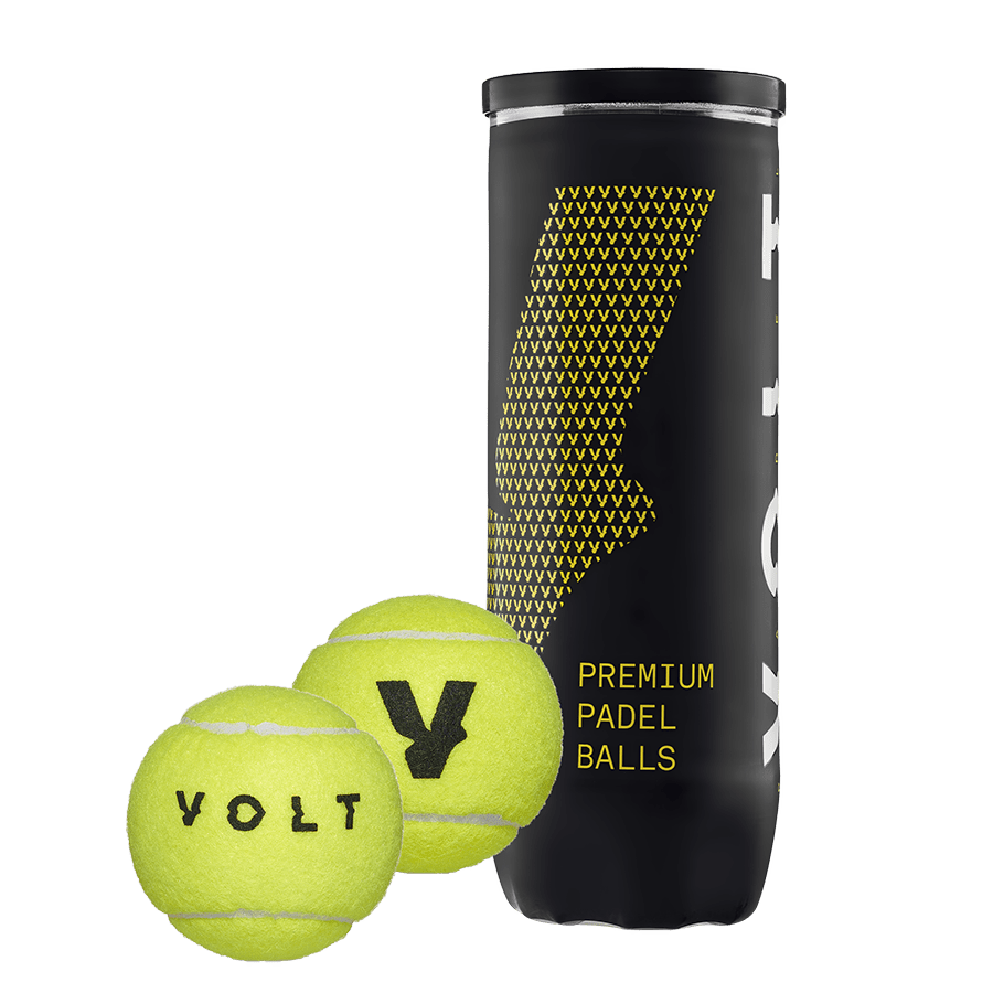 Tripack de 3 balles de padel Volt Premium