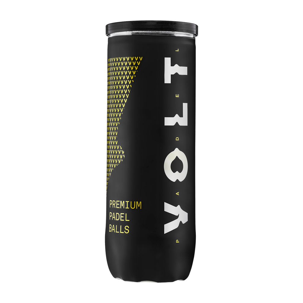 Tube de 3 balles de padel Volt Premium