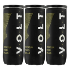Tripack de 3 balles de padel Volt Premium