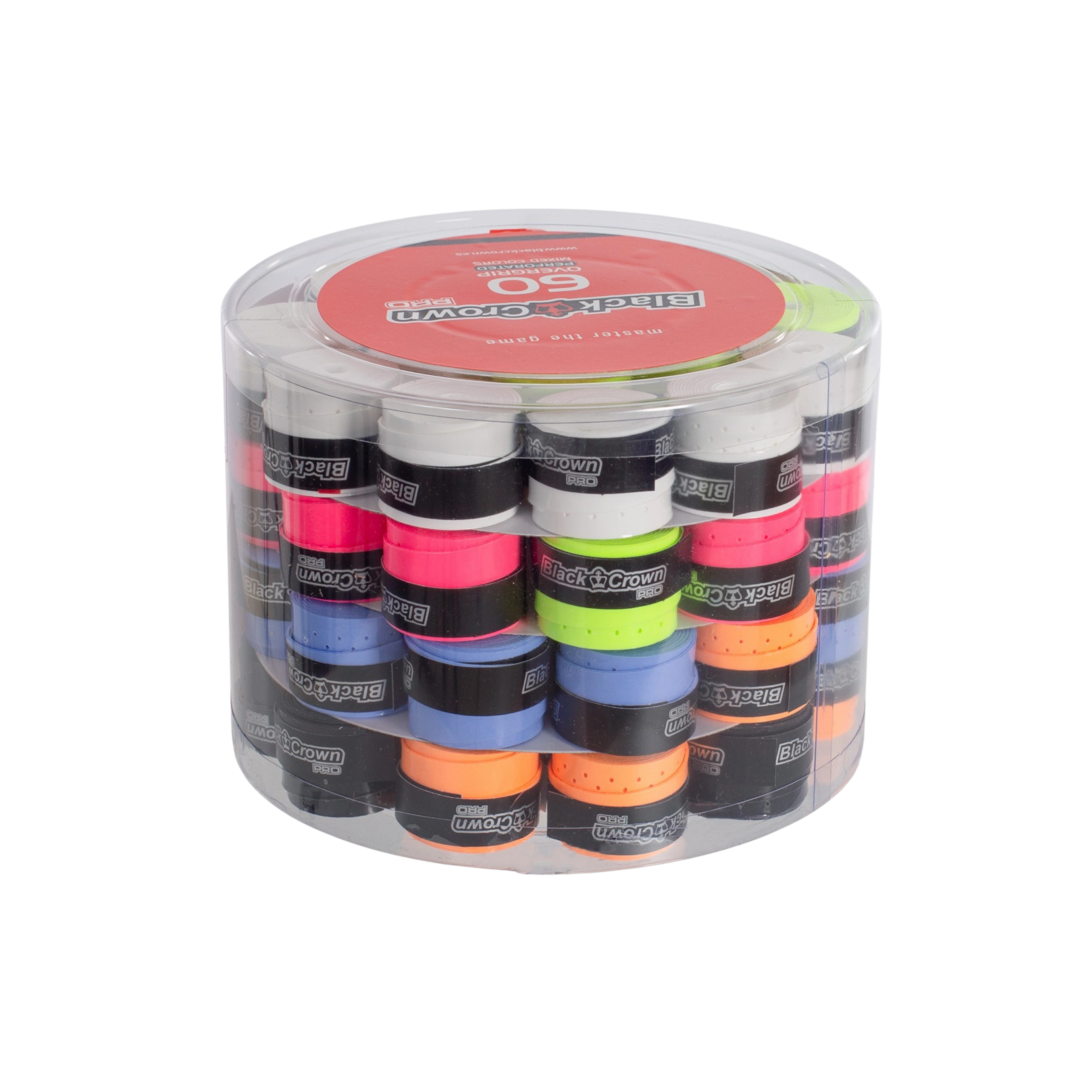 Boîte de 60 surgrips Black Crown perforés