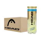 Carton de 24 tubes de balles de padel Head Pro S+