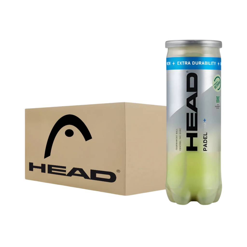 Carton de 24 tubes de balles de padel Head Pro+
