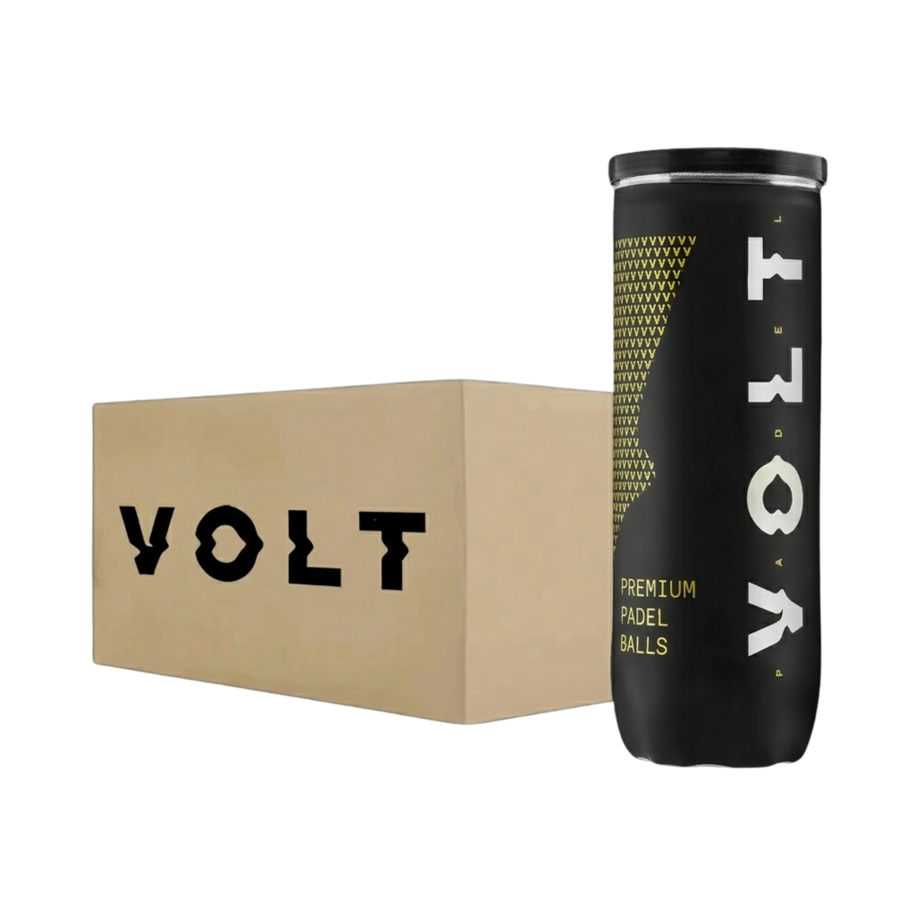 Carton de 24 tubes de balles de padel Volt Premium