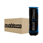 Carton de 24 tubes de balles de padel Black Crown One