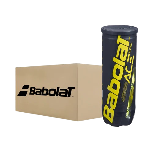 Carton de 24 tubes de balles de padel Babolat Ace