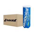 Carton de 24 tubes de balles de padel Babolat Court