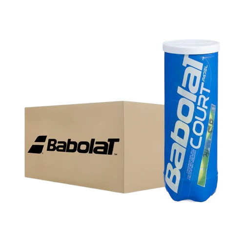 Carton de 24 tubes de balles de padel Babolat Court
