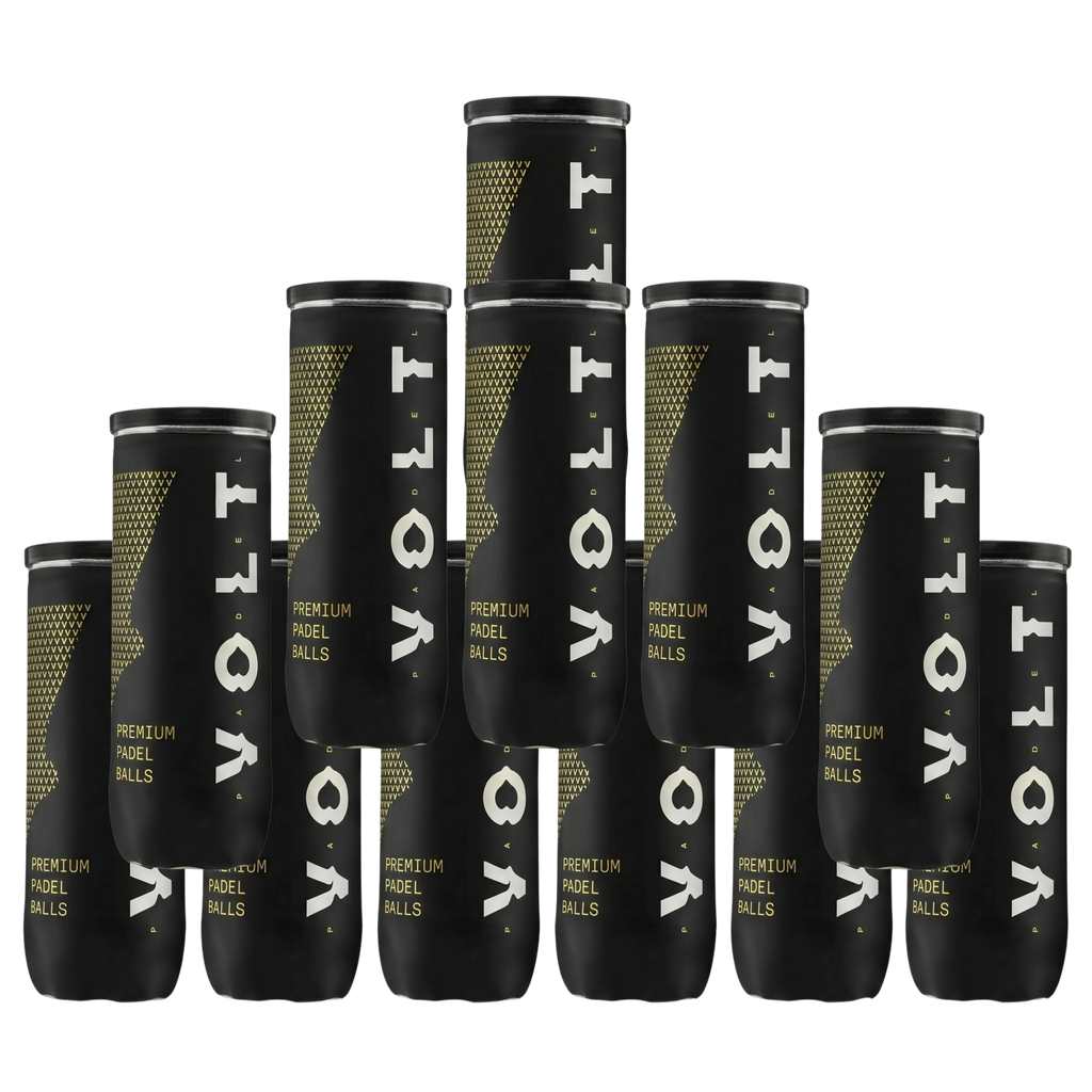 Pack de 12 tubes de balles de padel Volt Premium