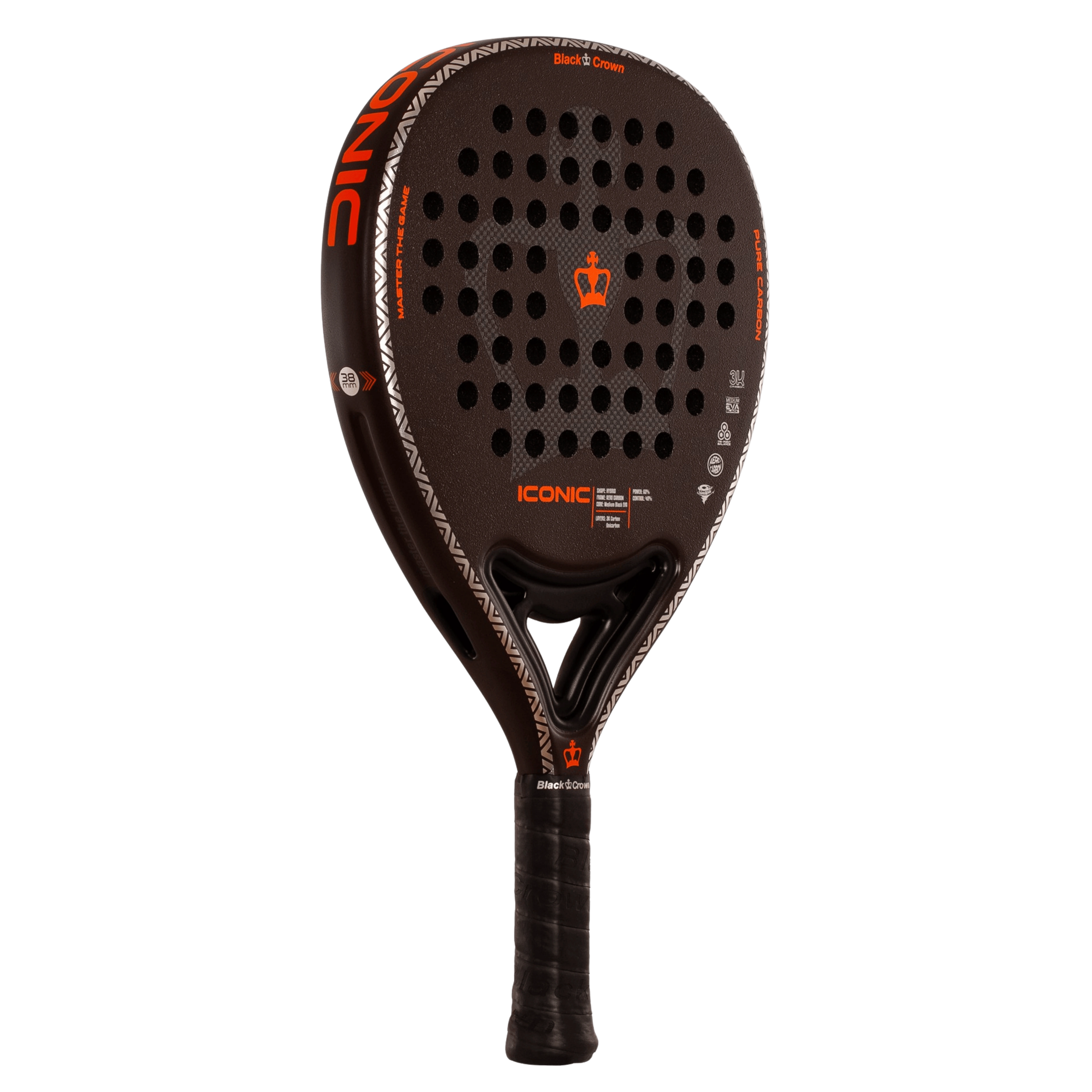 Raquette de padel Black Crown Iconic 2026