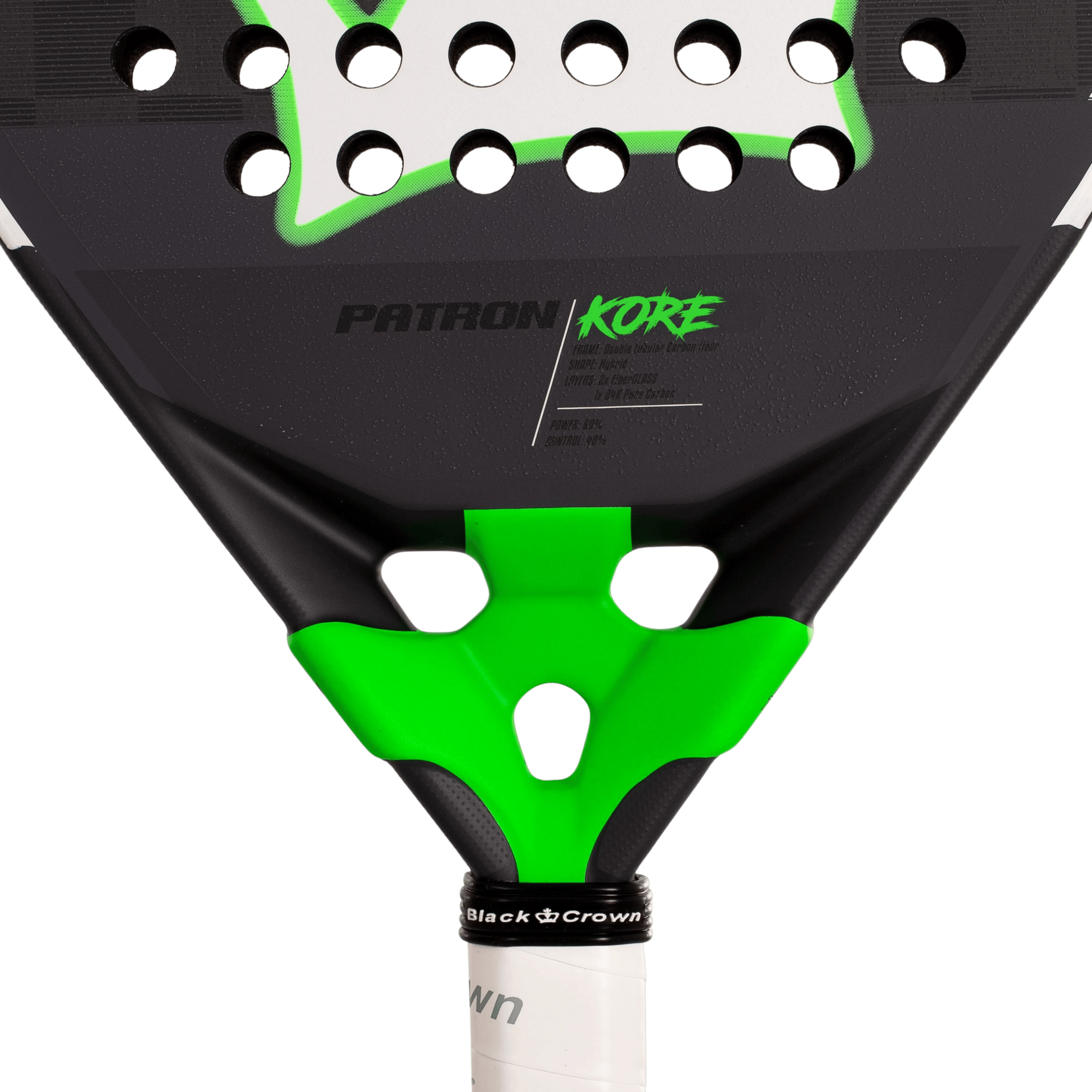 Raquette de padel Black Crown Patron Kore 2026