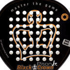 Raquette de padel Black Crown Piton Junior 2026
