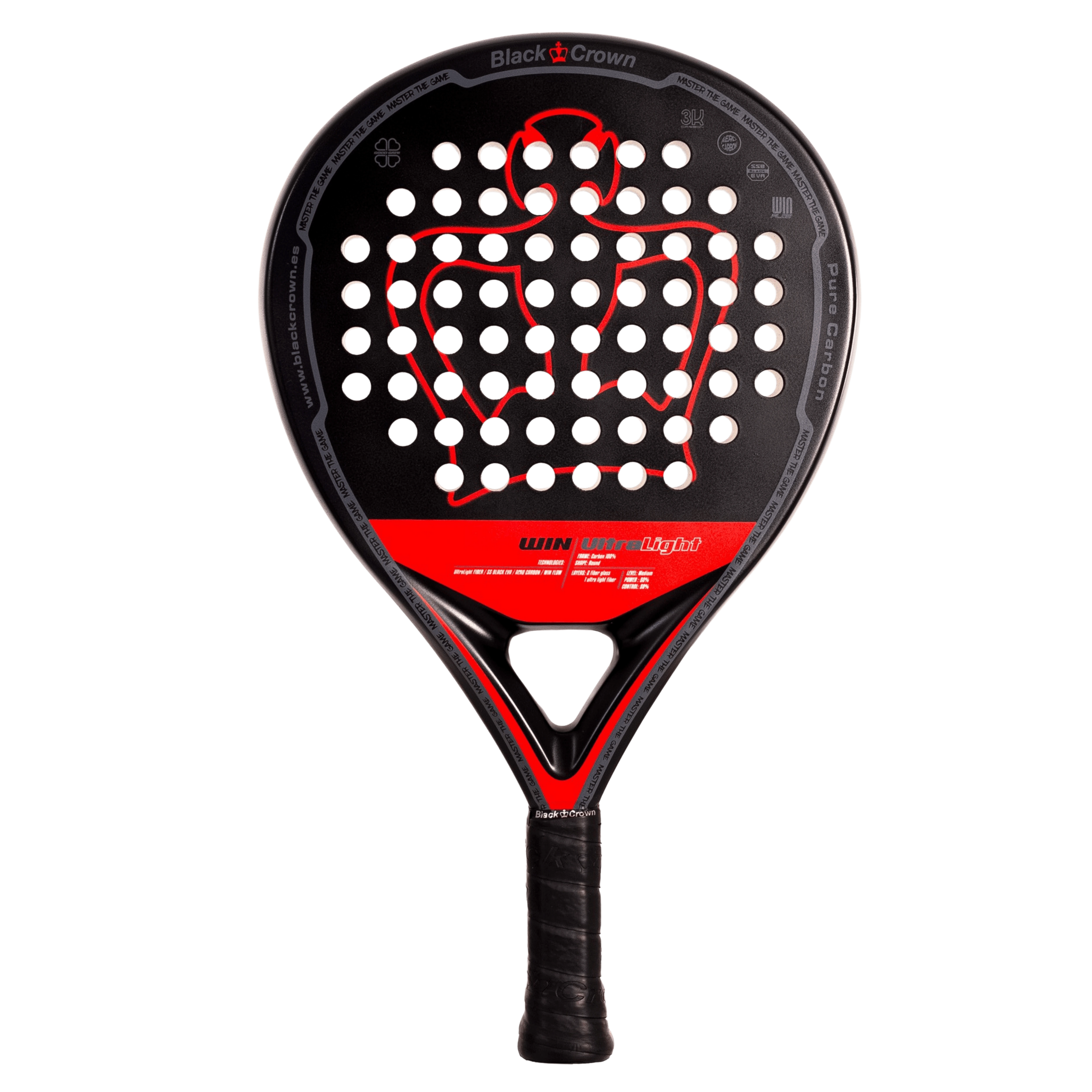 Raquette de padel Black Crown Win Ultralight