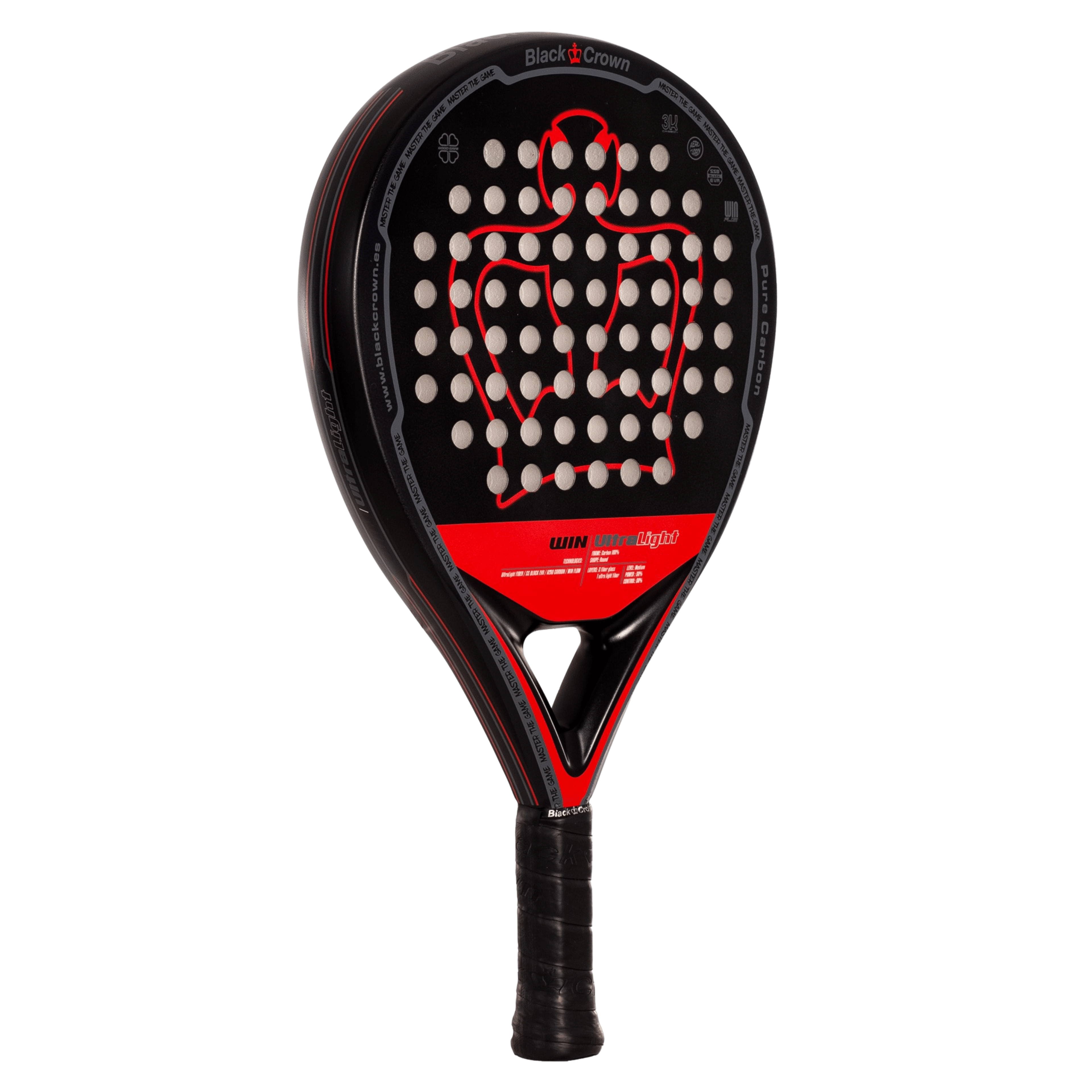 Raquette de padel Black Crown Win Ultralight
