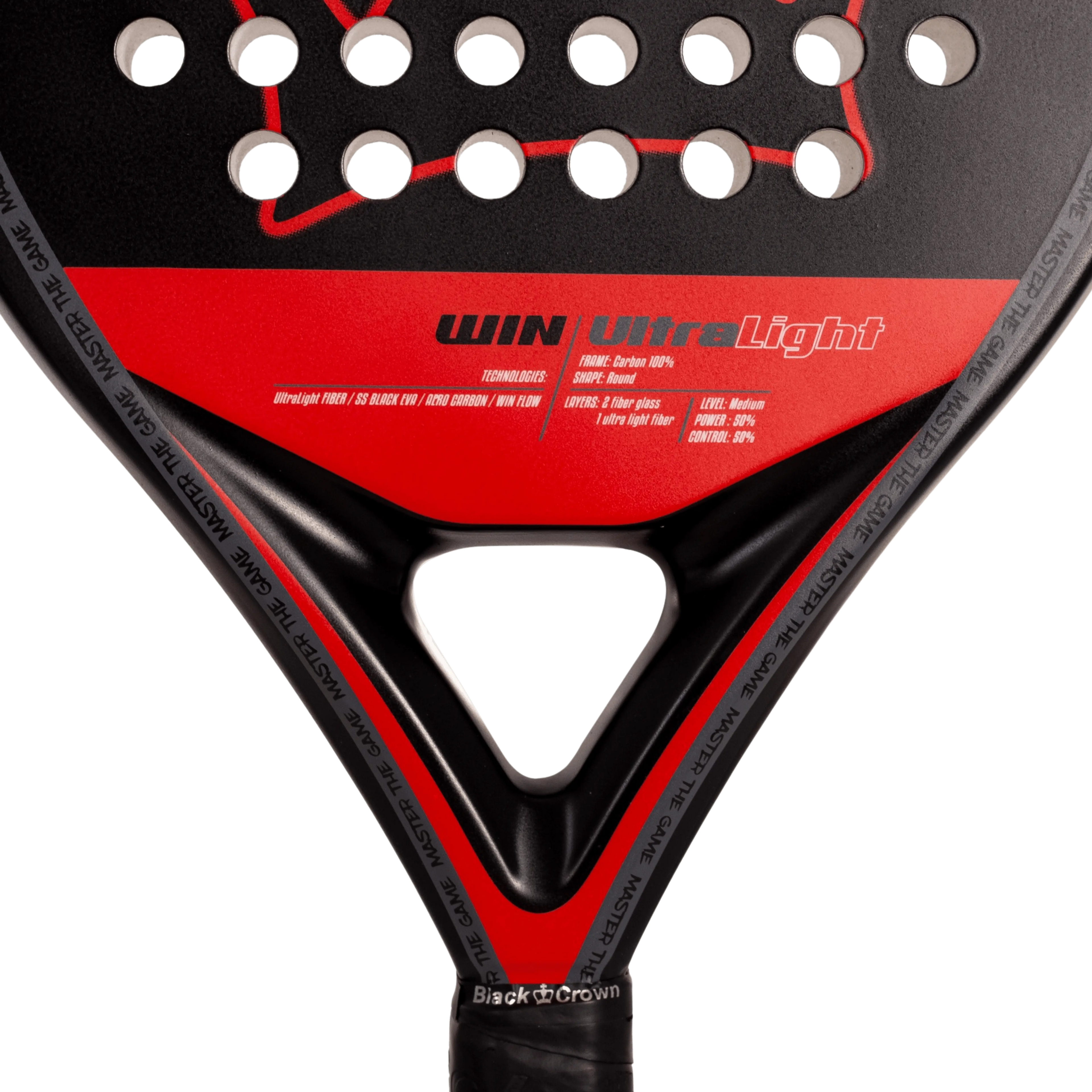 Raquette de padel Black Crown Win Ultralight