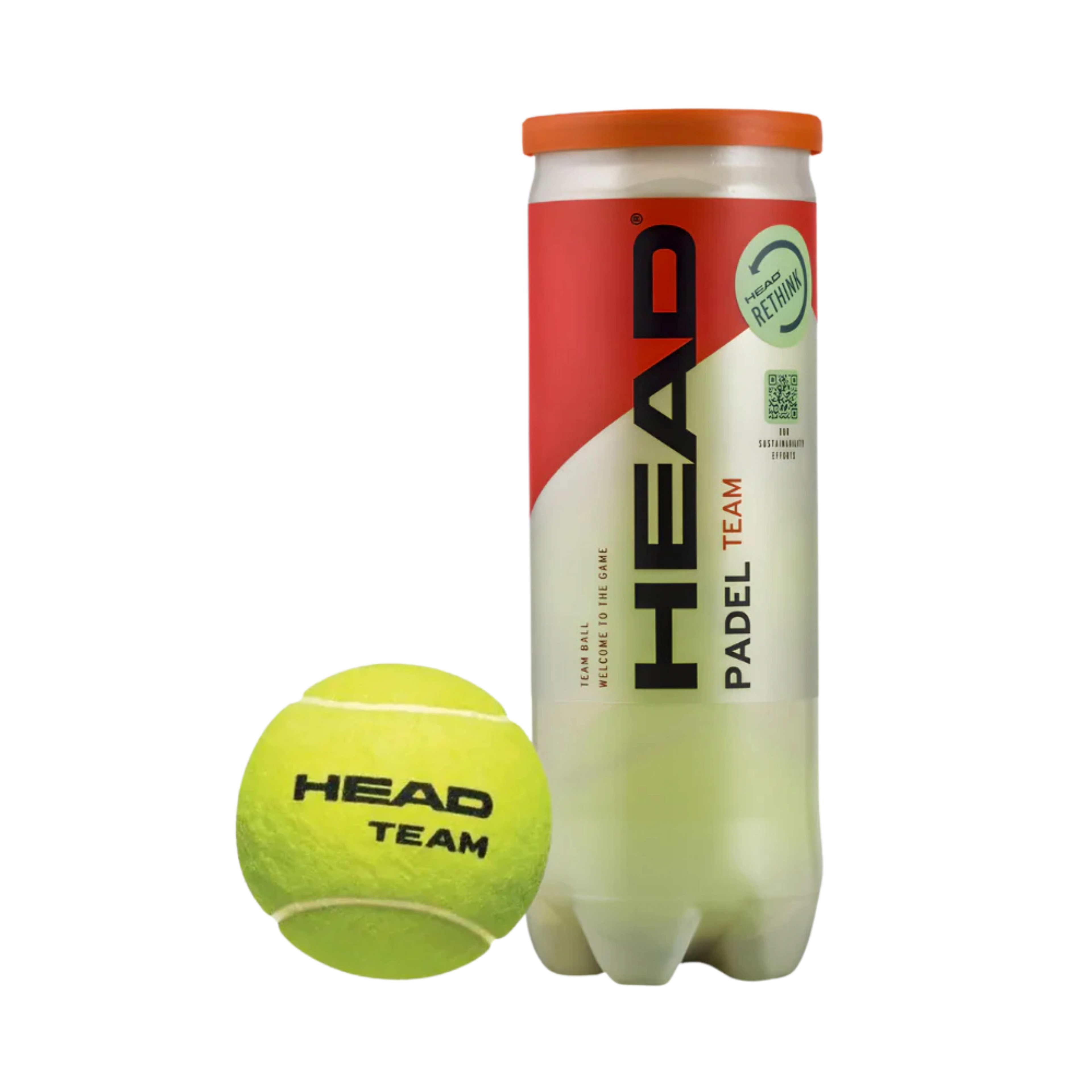 Carton de 24 tubes de balles Head Padel Team