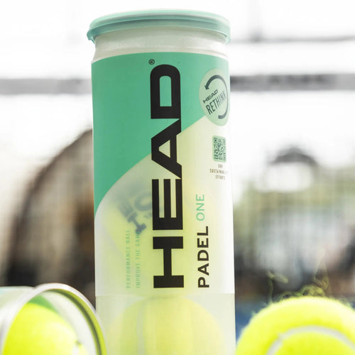 Carton de 24 tubes de balles Head Padel One