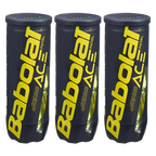 Tripack de 3 tubes de balles de padel Babolat Ace