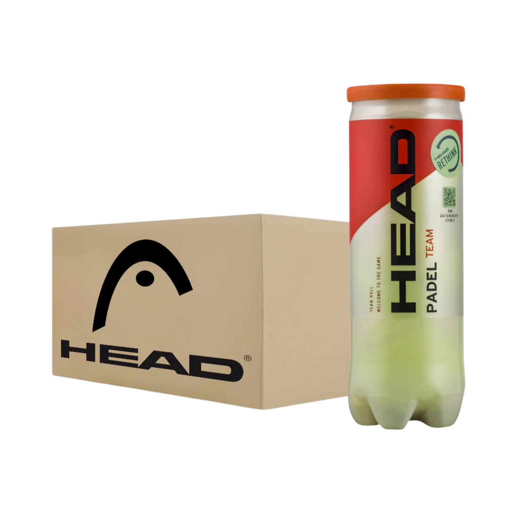 Carton de 24 tubes de balles Head Padel Team