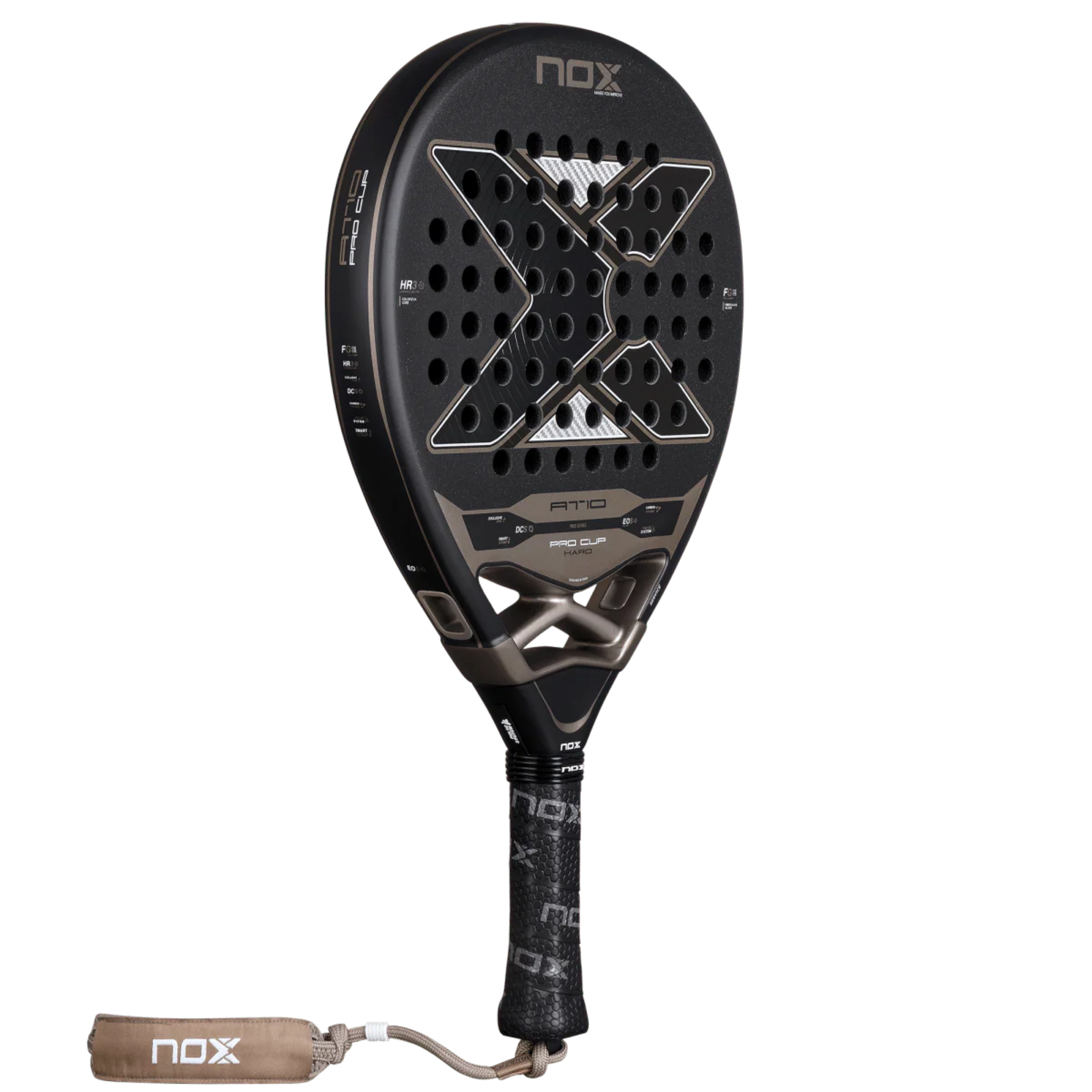 Raquette de padel NOX AT10 Pro Cup HARD by Agustín Tapia 2026