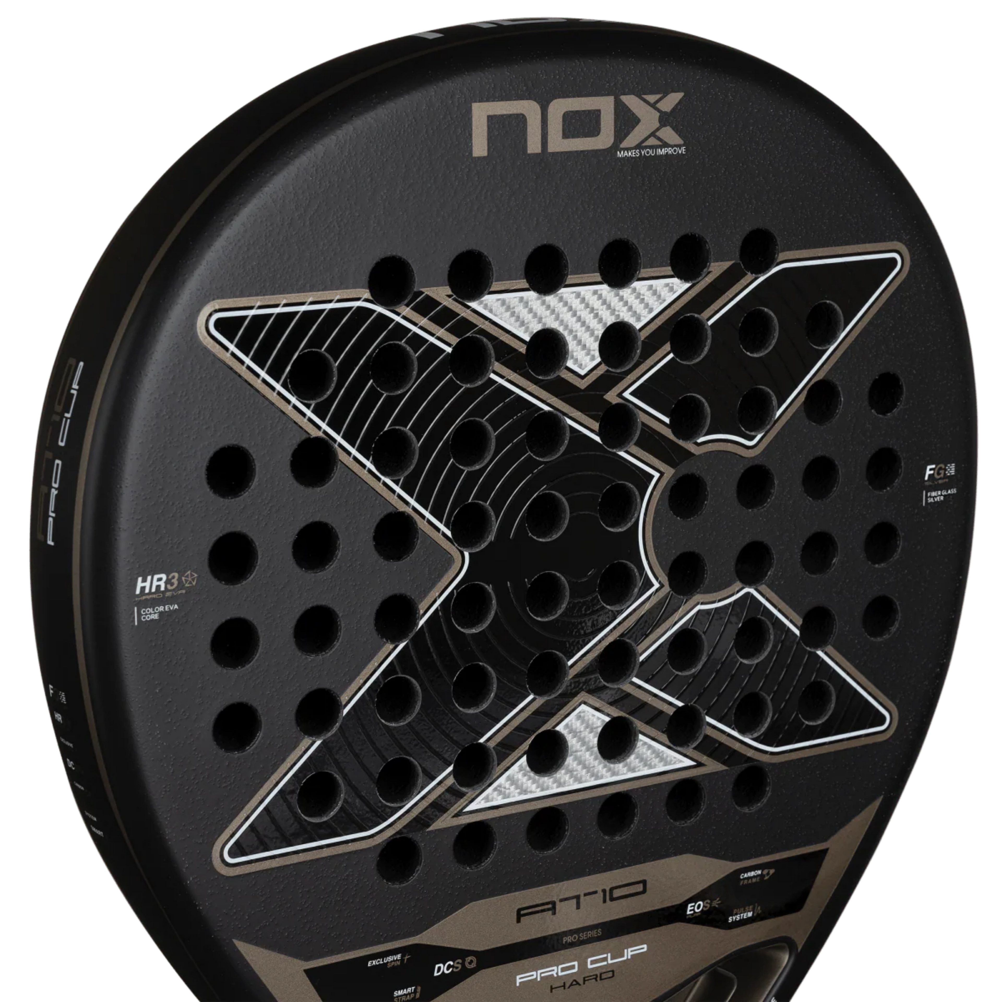 Raquette de padel NOX AT10 Pro Cup HARD by Agustín Tapia 2026