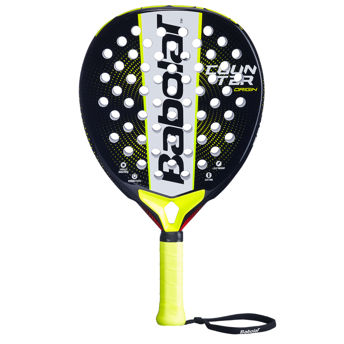 Raquette de padel Babolat Counter Origin, vue de face