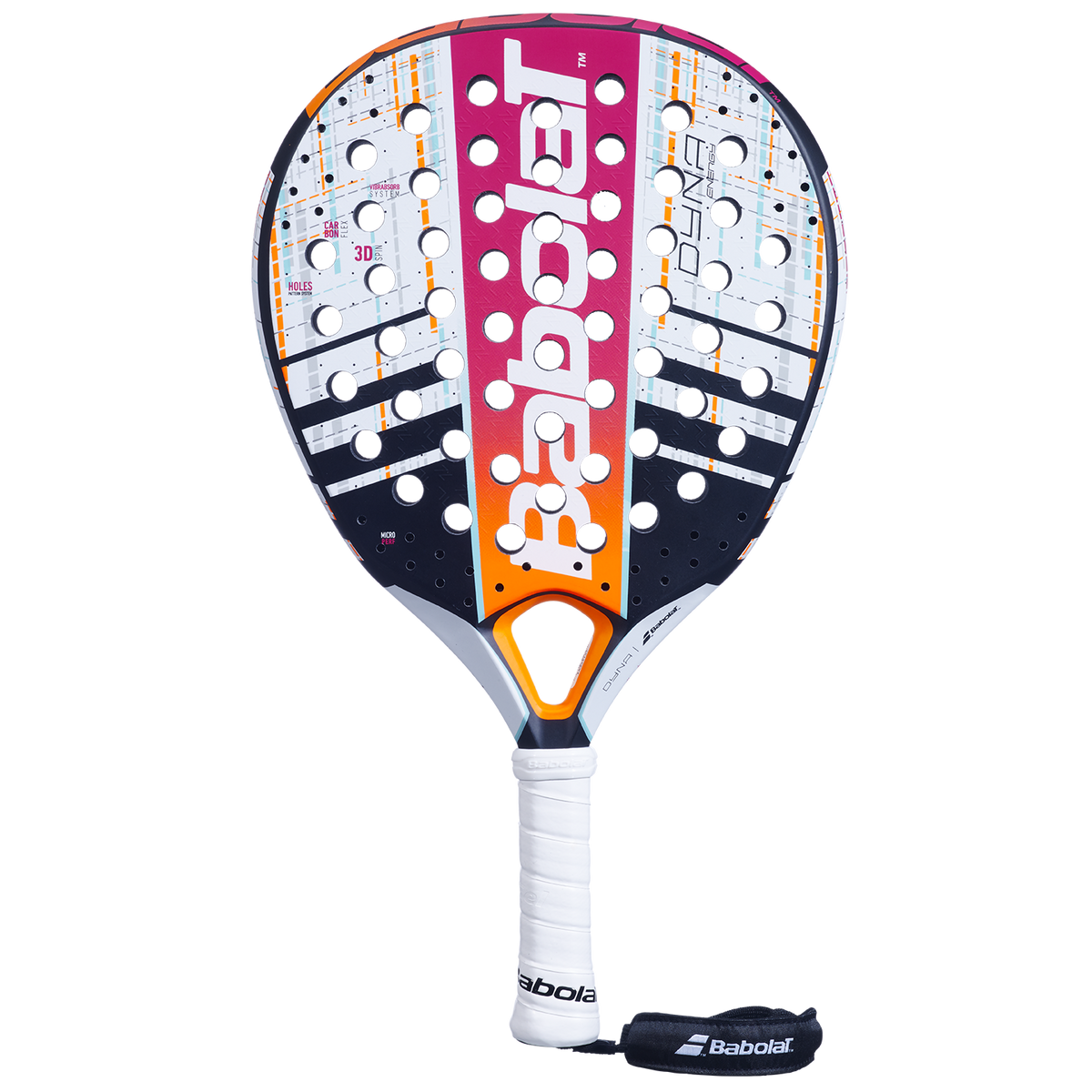 Raquette de padel Babolat Dyna Energy, vue de face