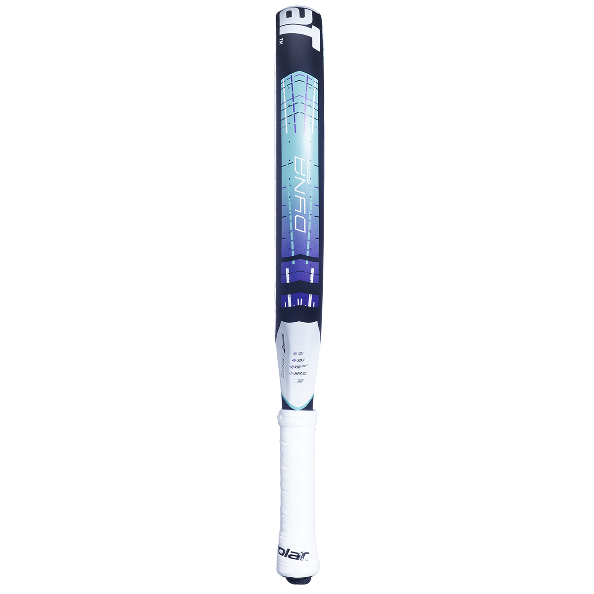 Babolat Dyna Spirit padel racket, side view