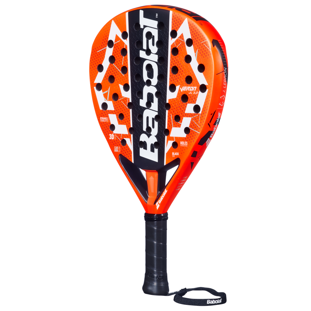 Raquette de padel Babolat Veron Juan Lebrón 3.0, vue de trois quarts