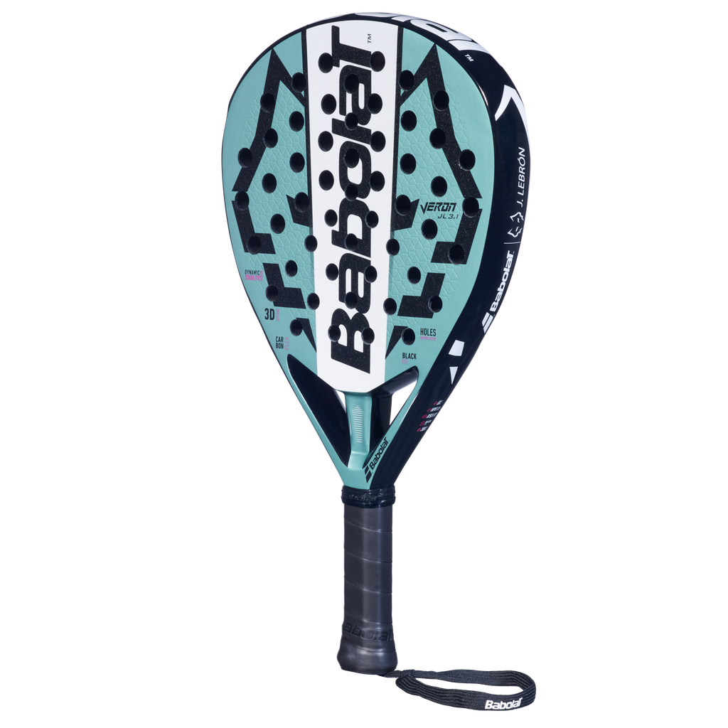 Raquette de padel Babolat Veron Juan Lebrón 3.1 2027, vue de trois quarts