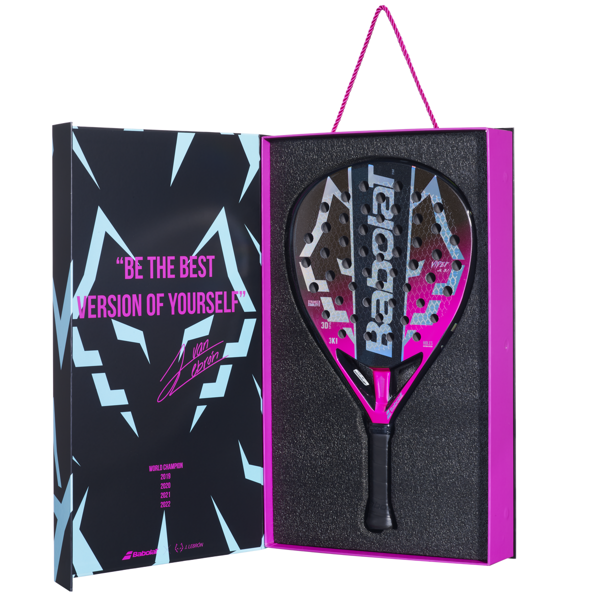 Raquette de padel Babolat Viper Juan Lebrón 3.1 2027, emballage ouvert