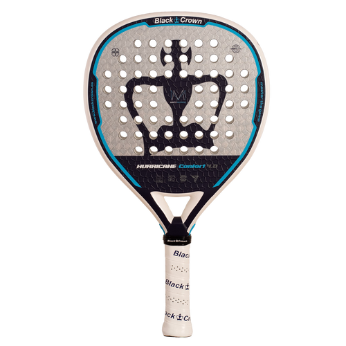 Raquette de padel Black Crown Hurricane Comfort 4.0, vue de face