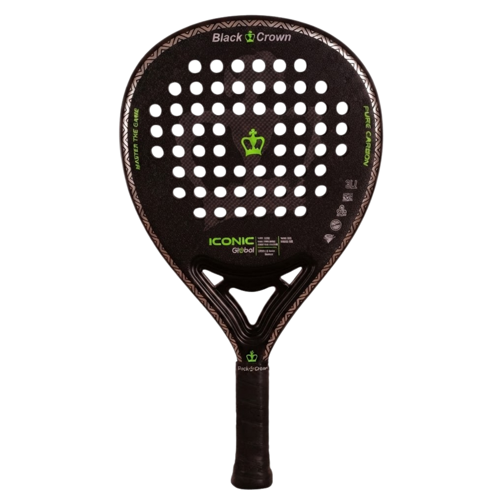 Raquette de padel Black Crown Iconic Global