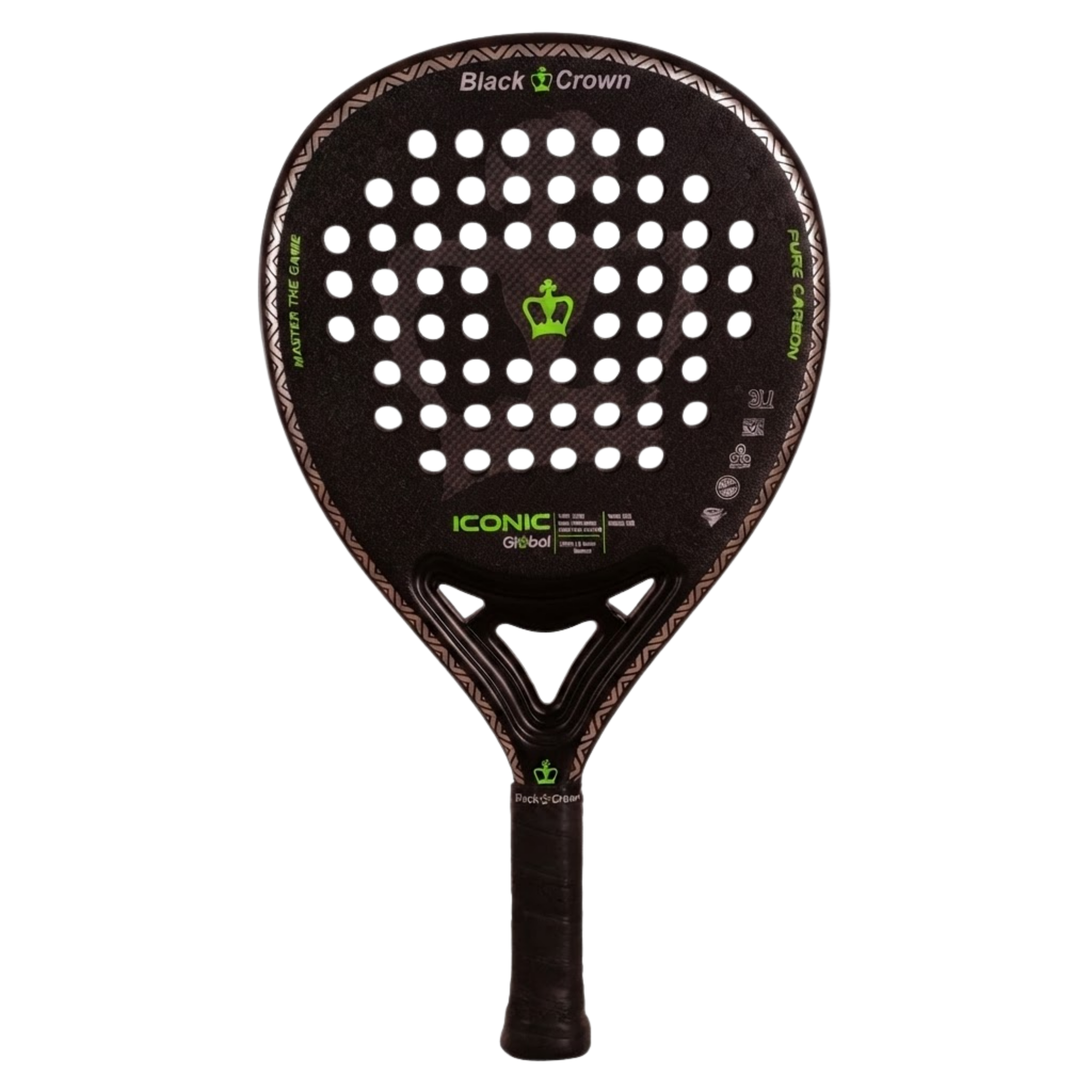 Raquette de padel Black Crown Iconic Global