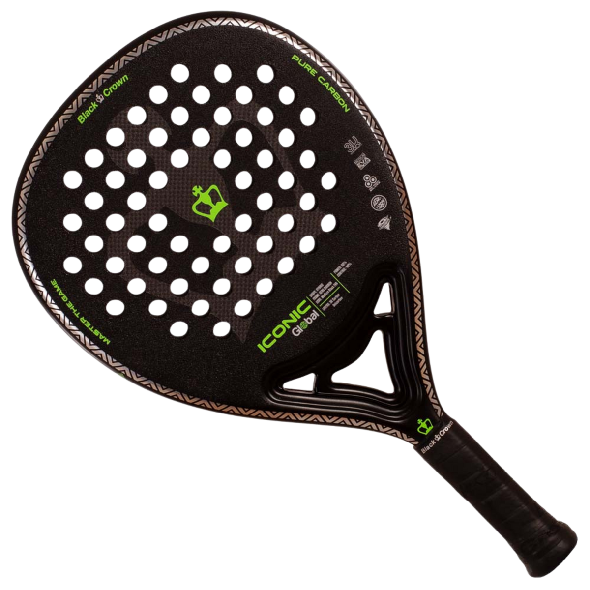 Raquette de padel Black Crown Iconic Global