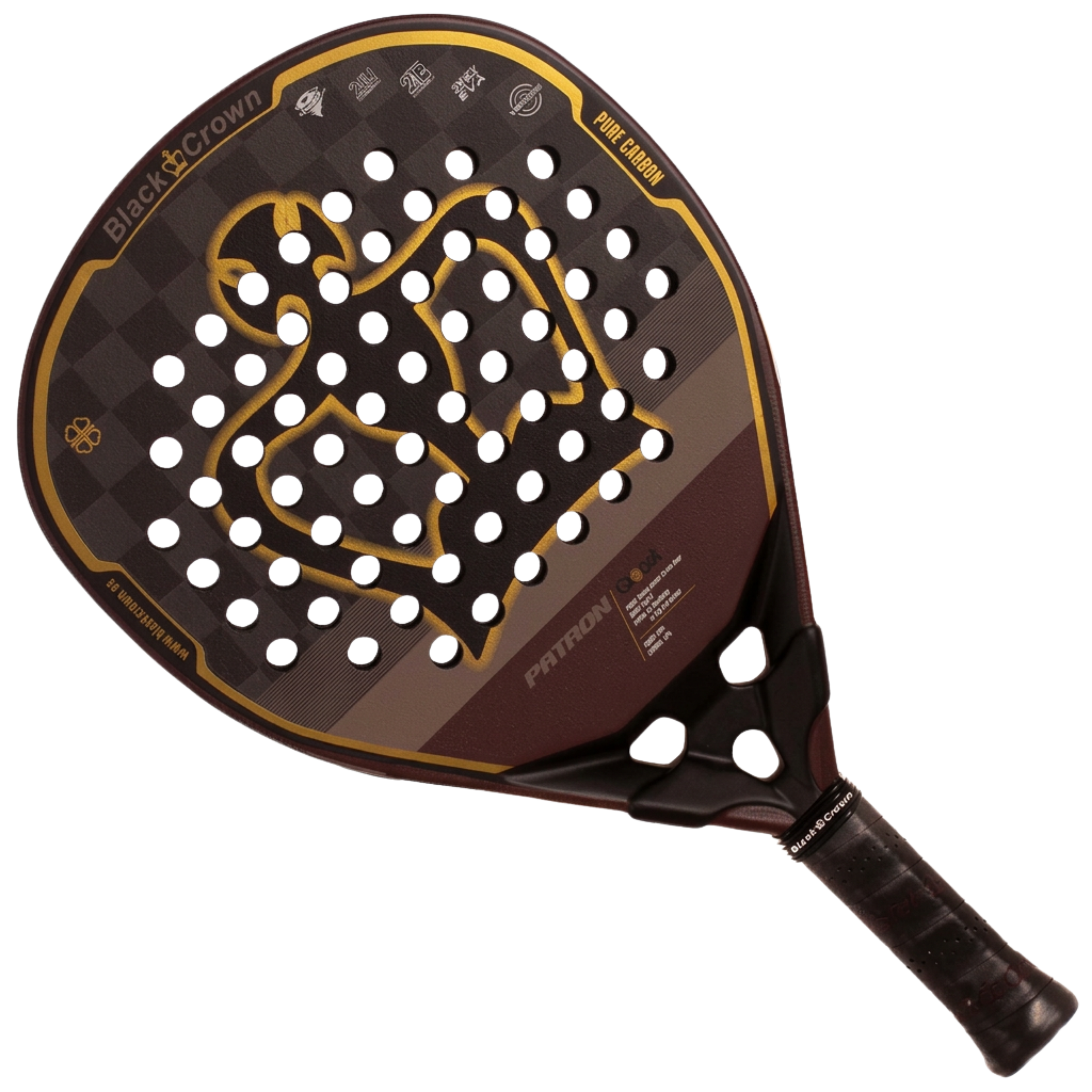 Raquette de padel Black Crown Patron Global
