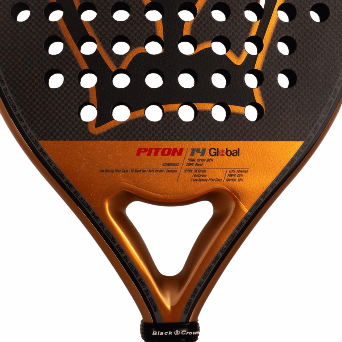 Raquette de padel Black Crown Piton 14 Global