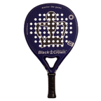 Raquette de padel Black Crown Piton Blue vue de face