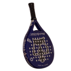 Raquette de padel Black Crown Piton Blue vue de profil