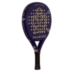 Raquette de padel Black Crown Piton Blue vue de trois quarts