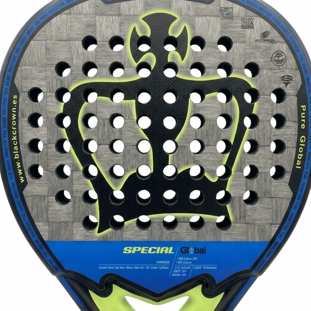 Raquette de padel Black Crown Special Global