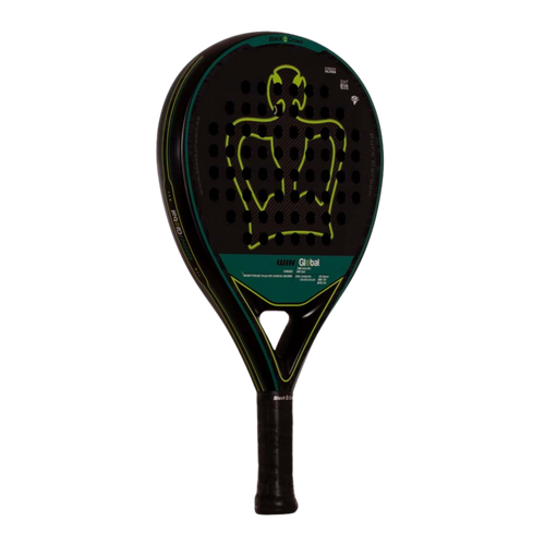Raquette de padel Black Crown Win Global, vue à 45 degrés