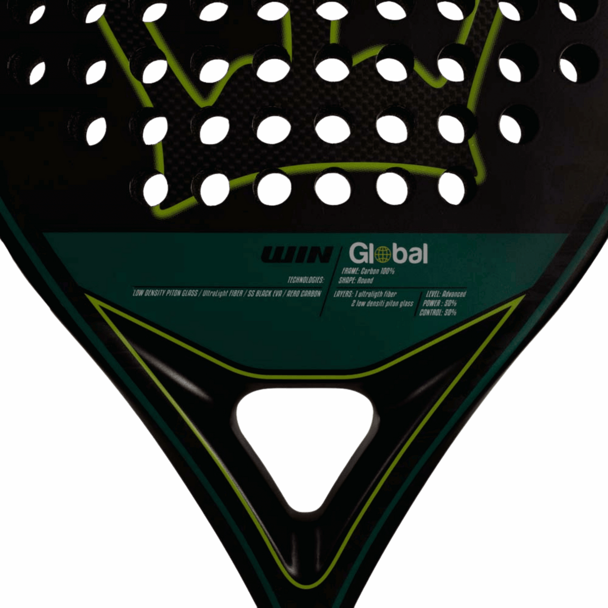 Raquette de padel Black Crown Win Global