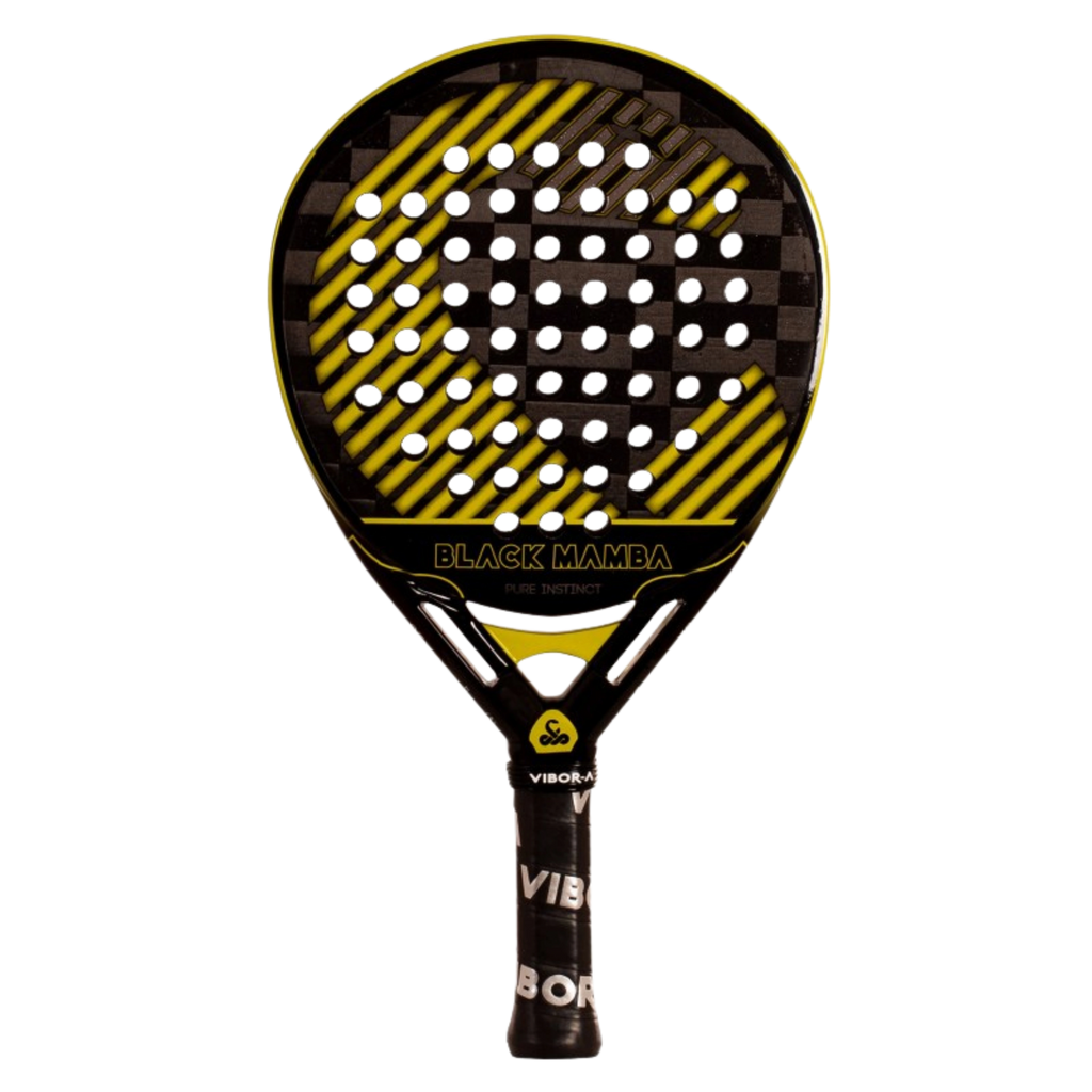 Raquette de padel Vibor-A Black Mamba Evo Pro 2026, coloris noir