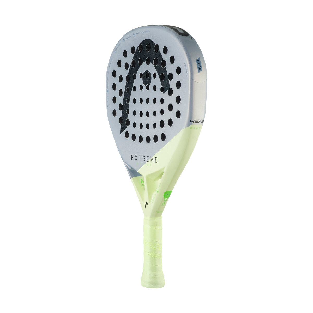 Raquette de padel Head Extreme Motion 2026, vue à 45 degrés