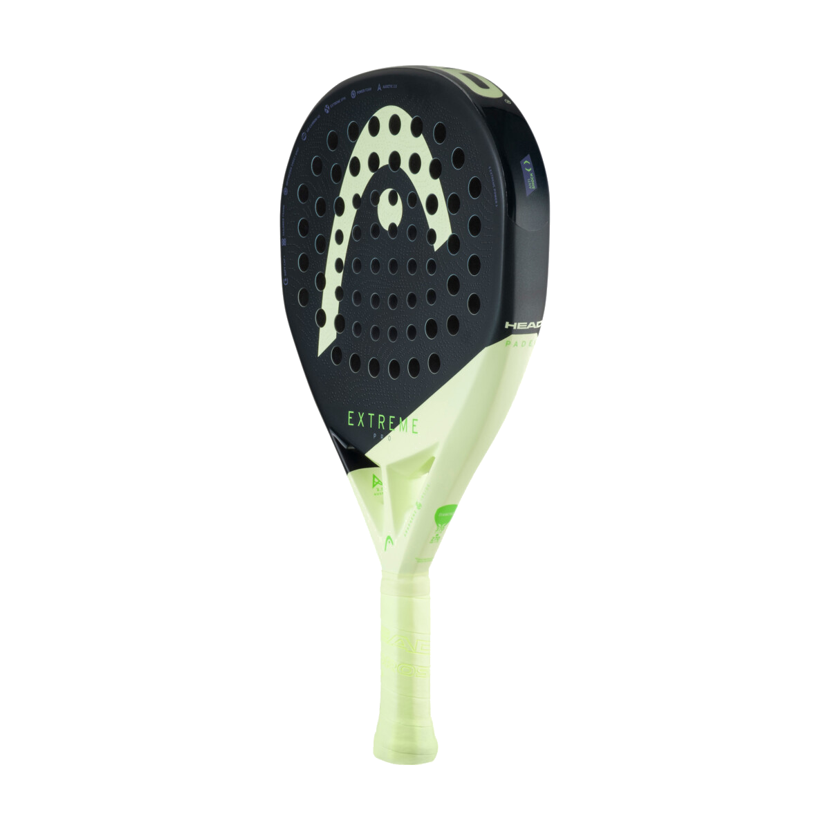 Raquette de padel Head Extreme Pro 2026, vue à 45 degrés