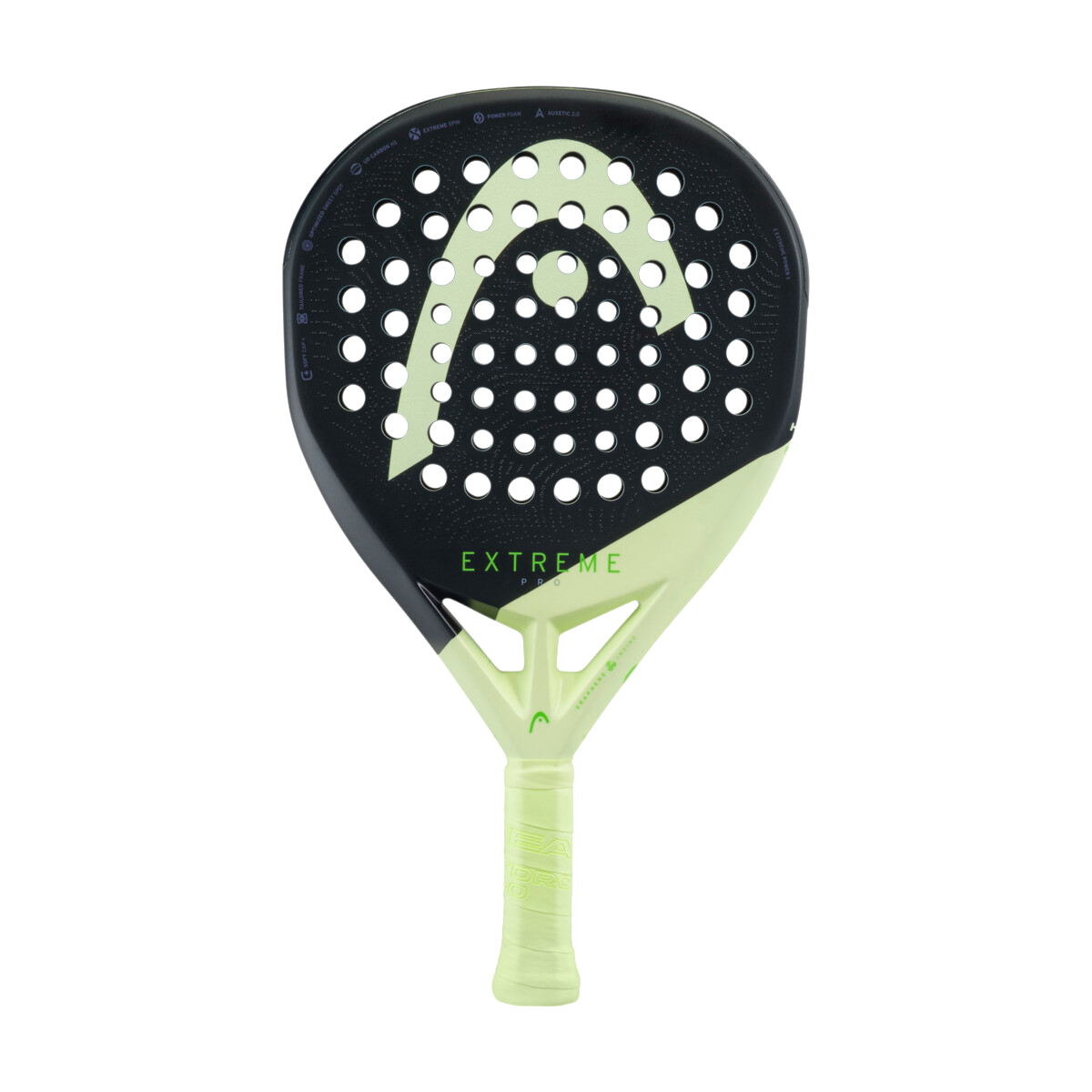 Raquette de padel Head Extreme Pro 2026, vue de face