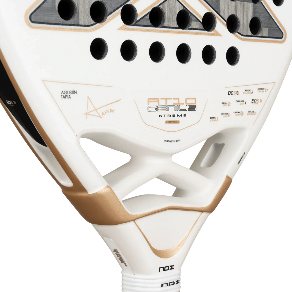 Raquette de padel NOX AT10 Luxury Genius 12K Alum Xtrem 2026 by Agustin Tapia